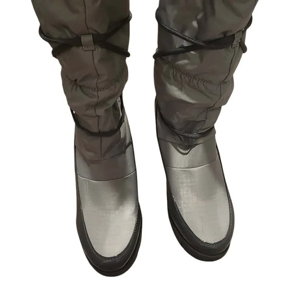 Cougar Barley Mid Calf Snow Boots Women's Size 8M Gray Outdoor Hiking